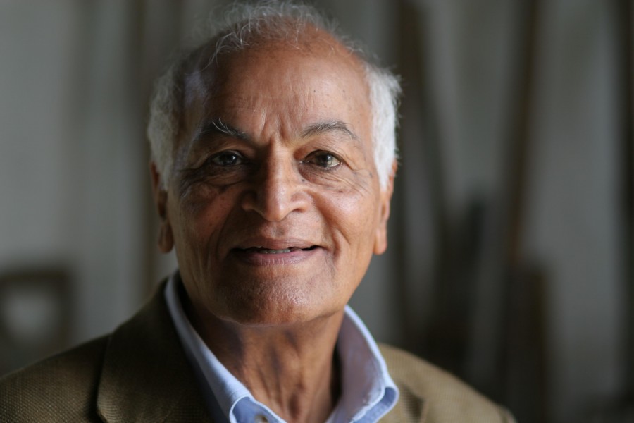 Foto de Satish Kumar, inspirador de muitas mudanças positivas